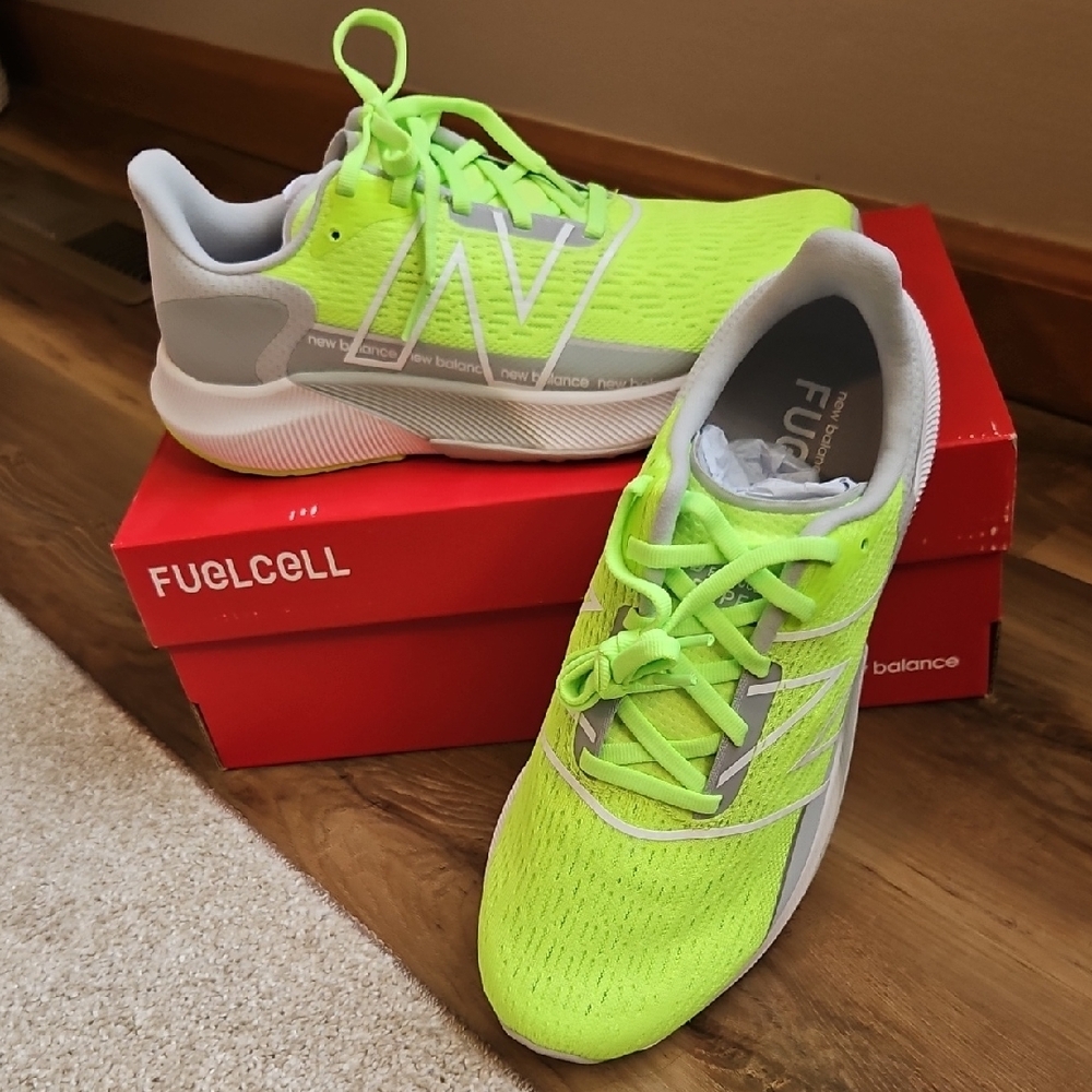 NWT! New Balance Neon Green Running Shoes